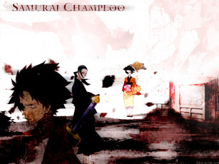 Картинка аниме samurai champloo