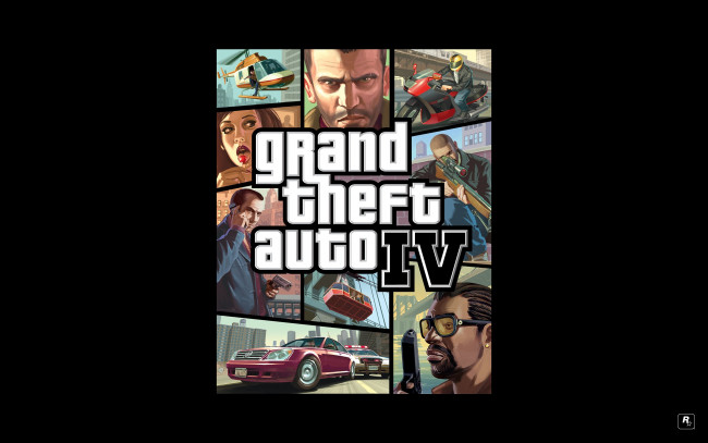 Обои картинки фото grand, theft, auto, iv, видео, игры