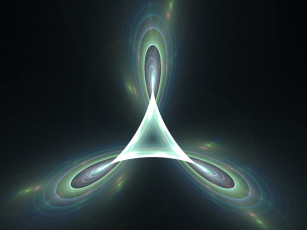 Картинка 3д графика fractal фракталы абстракция