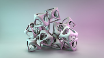 Картинка 3д графика abstract абстракции абстракция