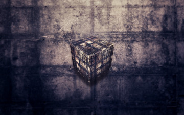 Картинка 3д графика textures текстуры куб грязь потеки швы