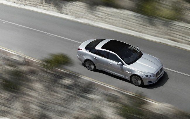 Обои картинки фото jaguar, xj, 2012, автомобили