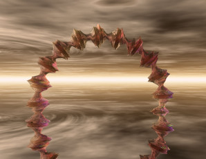 Картинка 3д графика abstract абстракции абстракция