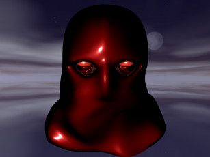 Картинка 3д графика creatures существа глаза