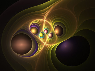 Картинка 3д графика fractal фракталы узор цвета фон