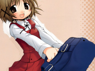 Картинка аниме hidamari sketch