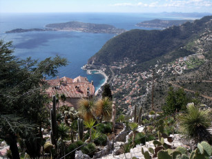 Картинка cote dе azur france города панорамы