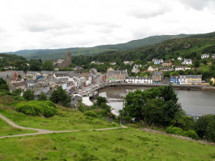 Картинка шотландия тарберт города панорамы