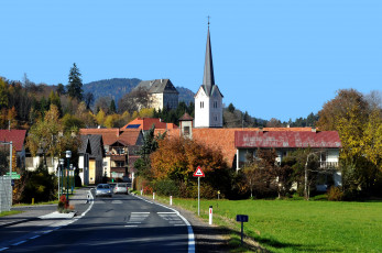 Картинка moosburg austria города улицы площади набережные