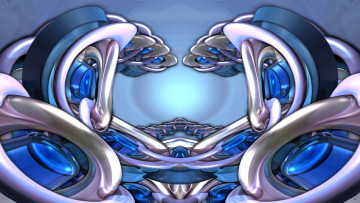 Картинка 3д графика fractal фракталы