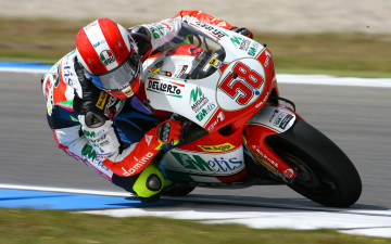 обоя marco, simoncelli, спорт, мотоспорт, гонки, мотоцикл