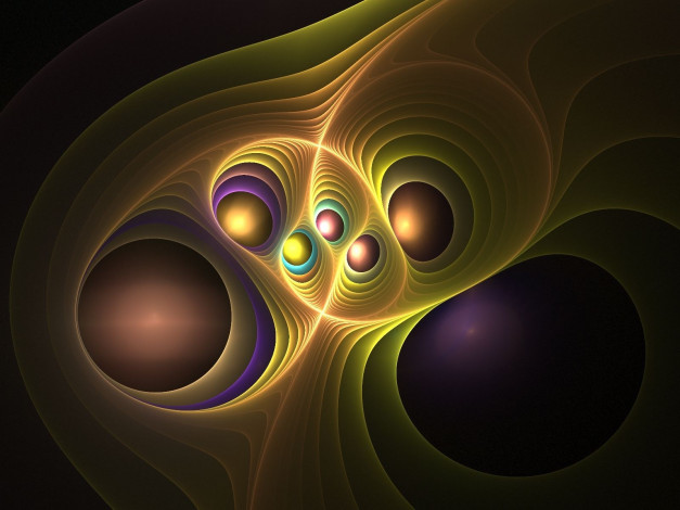 Обои картинки фото 3д, графика, fractal, фракталы, узор, цвета, фон