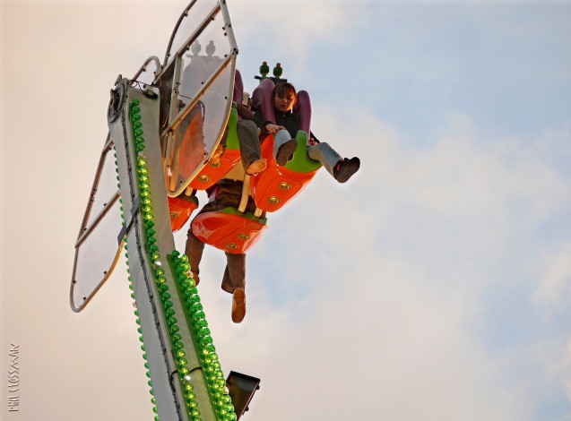 Обои картинки фото разное, карусели, качели, аттракционы, атракцион