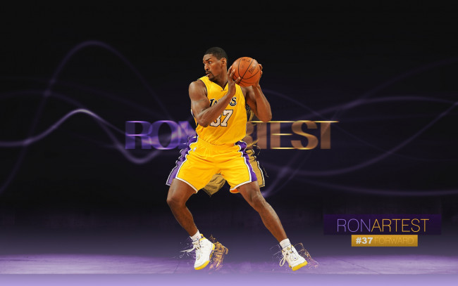 Обои картинки фото ron, artest, спорт, nba, нба, баскетбол