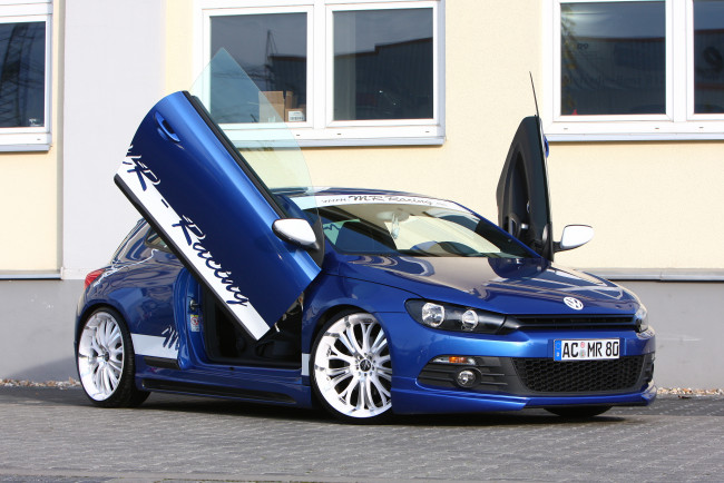 Обои картинки фото автомобили, volkswagen, lsd, vw, scirocco