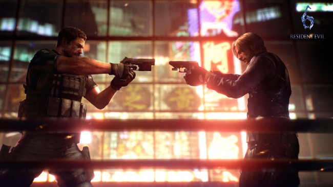 Обои картинки фото resident, evil, видео, игры, солдаты