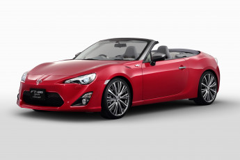 Картинка 2013+toyota+ft-86+open автомобили toyota кабриолет красный