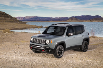 Картинка 2015+jeep+renegade автомобили jeep побережье серый renegade