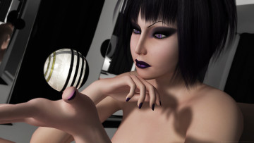 обоя 3д графика, портрет , portraits, взгляд, девушка