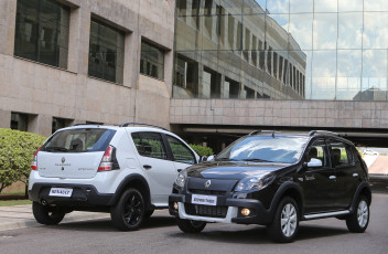 обоя автомобили, renault, 2014г, tweed, stepway, sandero