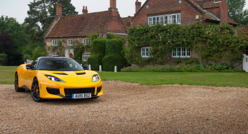 Картинка автомобили lotus evora '2015г желтый 400