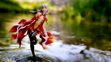 Картинка разное игрушки вода иногри кукла аниме yuzuriha inori guilty crown девушка фигурка игрушка