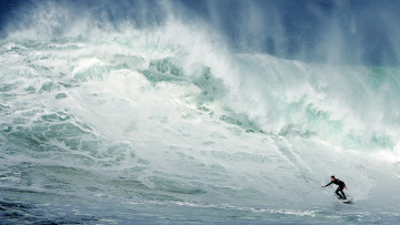 Картинка спорт серфинг доска волна человек