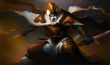 Картинка фэнтези люди арт воин