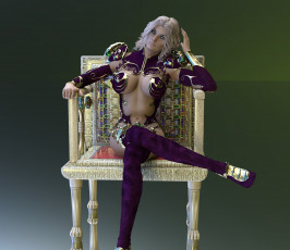 Картинка 3д+графика фантазия+ fantasy девушка фон взгляд