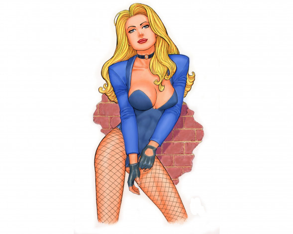 Обои картинки фото рисованное, комиксы, фон, взгляд, девушка