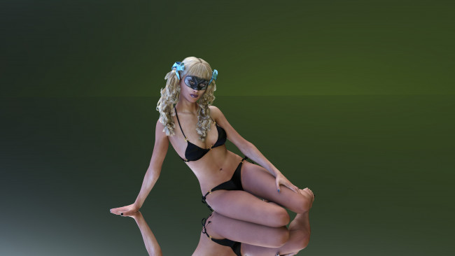 Обои картинки фото 3д графика, люди , people, девушка, взгляд, фон