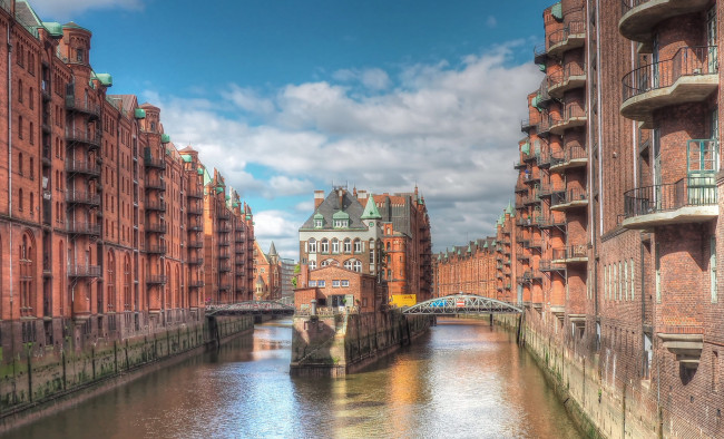 Обои картинки фото города, - здания,  дома, канал