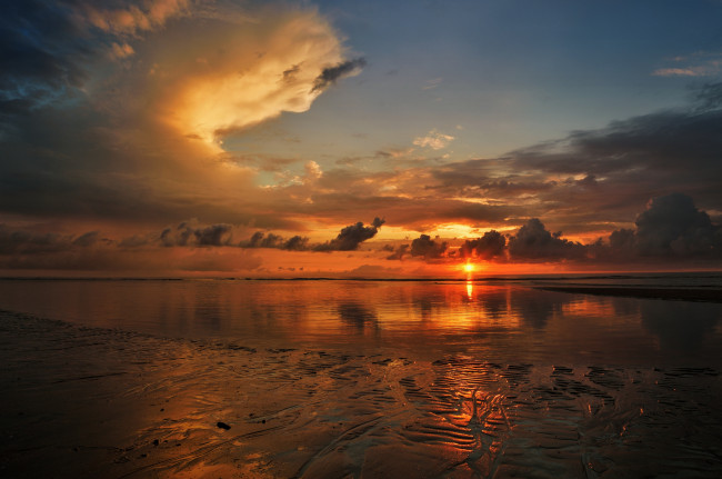 Обои картинки фото природа, восходы, закаты, рассвет