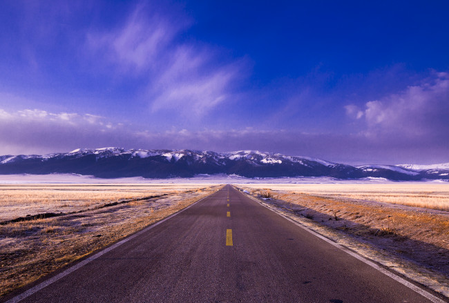 Обои картинки фото природа, дороги, холмы, дорога