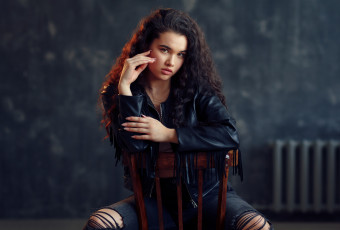 Картинка девушки -unsort+ брюнетки темноволосые взгляд лицо милена камайгородская