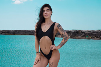 обоя девушка, девушки, -unsort , брюнетки, темноволосые, модель