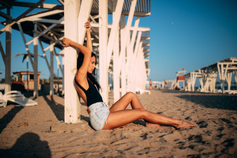 Картинка девушка девушки -unsort+ брюнетки темноволосые модель