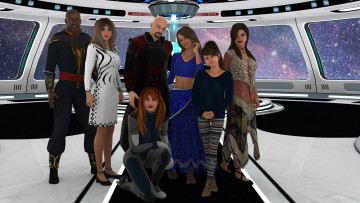 Картинка 3д+графика фантазия+ fantasy девушки взгляд фон