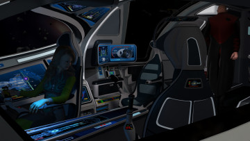 Картинка 3д+графика фантазия+ fantasy взгляд девушка фон