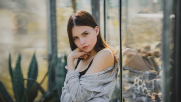 Картинка девушка девушки -unsort+ рыжеволосые+и+другие модель