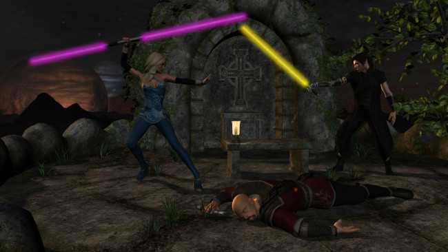 Обои картинки фото 3д графика, фантазия , fantasy, взгляд, девушка, фон