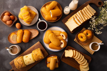 Картинка еда хлеб +выпечка снедь