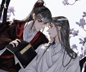 Картинка аниме mo+dao+zu+shi вэй усянь лань ванцзы книга