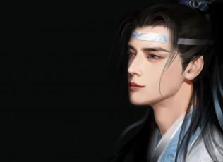 Картинка аниме mo+dao+zu+shi лань сичень