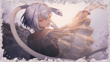 Картинка аниме virtual+youtuber виртуальный ютубер