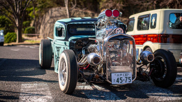 Картинка автомобили выставки+и+уличные+фото hot rod