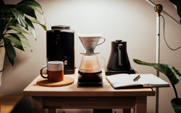 Картинка еда кофе +кофейные+зёрна кофеварка