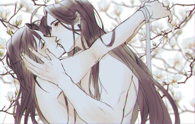 Обои картинки фото аниме, mo dao zu shi, the, untamed, неукротимый, повелитель, чэньцин, мосян, тунсю, mo, dao, zu, shi, магистр, дьявольского, культа