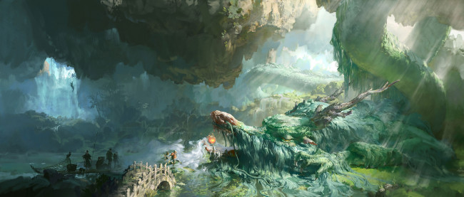 Обои картинки фото фэнтези, драконы, дракон, смерть, люди