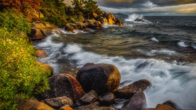 Обои картинки фото lake tahoe, california, природа, реки, озера, lake, tahoe